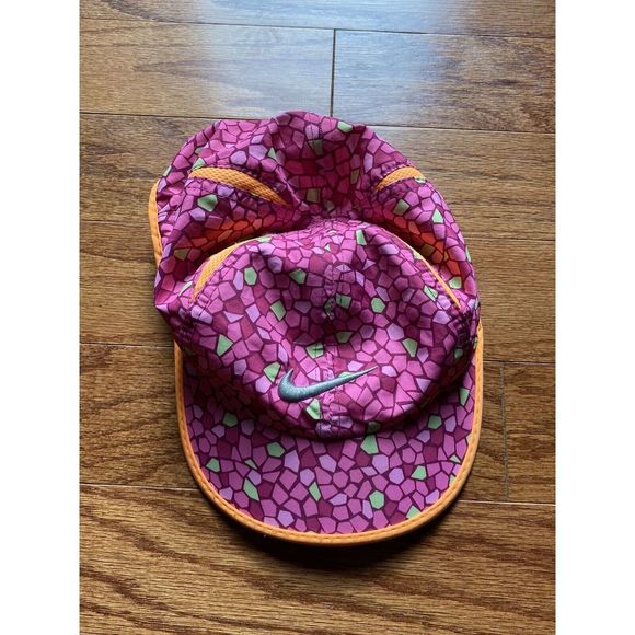 Nike Dri-Fit Pink Orange Green Kids‎ Hat - Picture 1 of 6